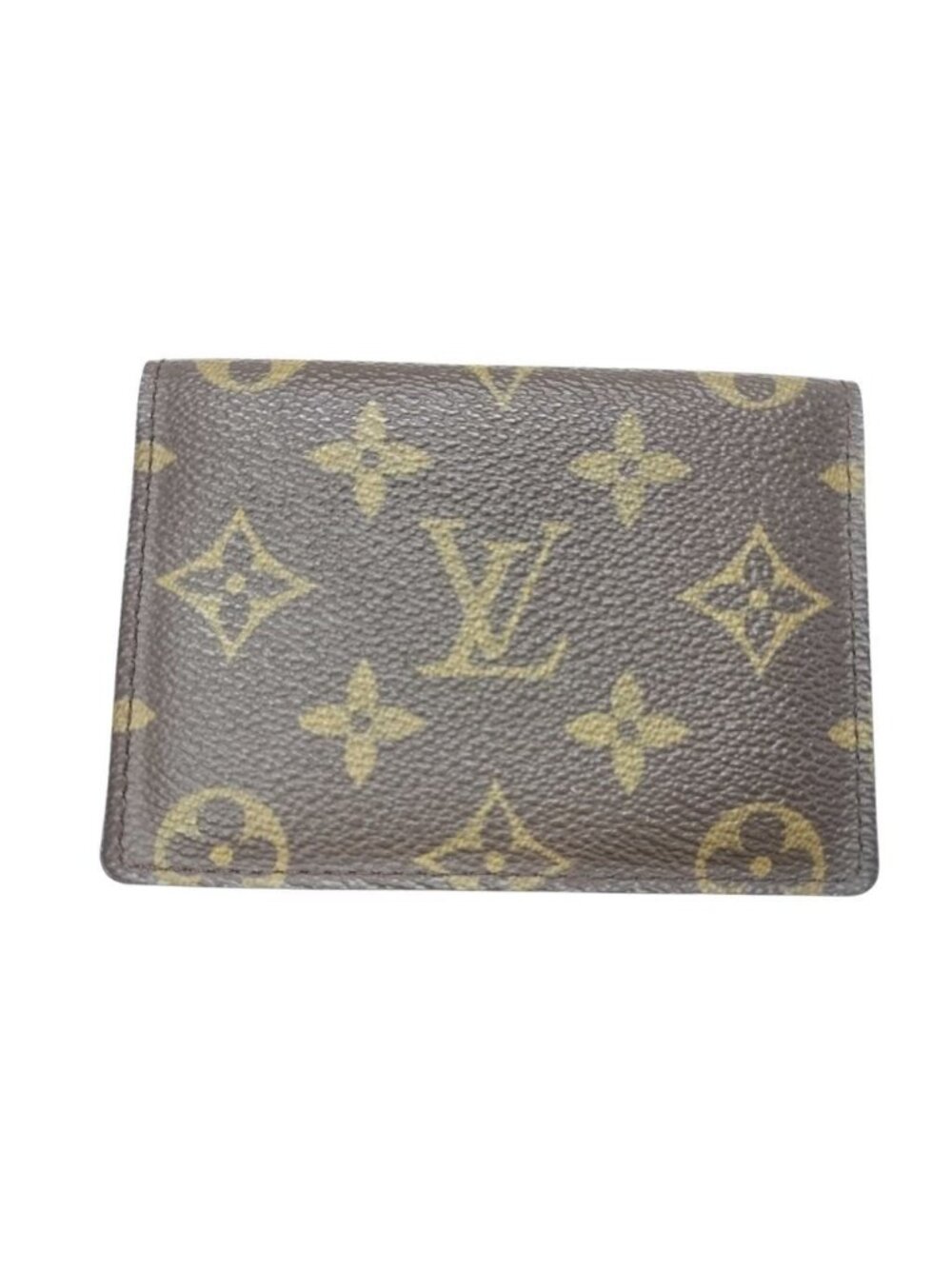 Louis Vuitton Card Case Porto 2 Cult Vertical Brown Monogram